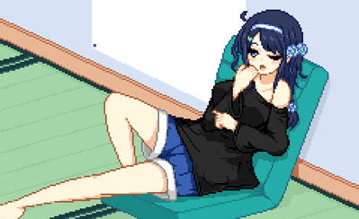 【SLG/汉化版】夏日的宝物 ver1.04 AI精翻正式汉化版 像素自由探索SLG游戏 850M
