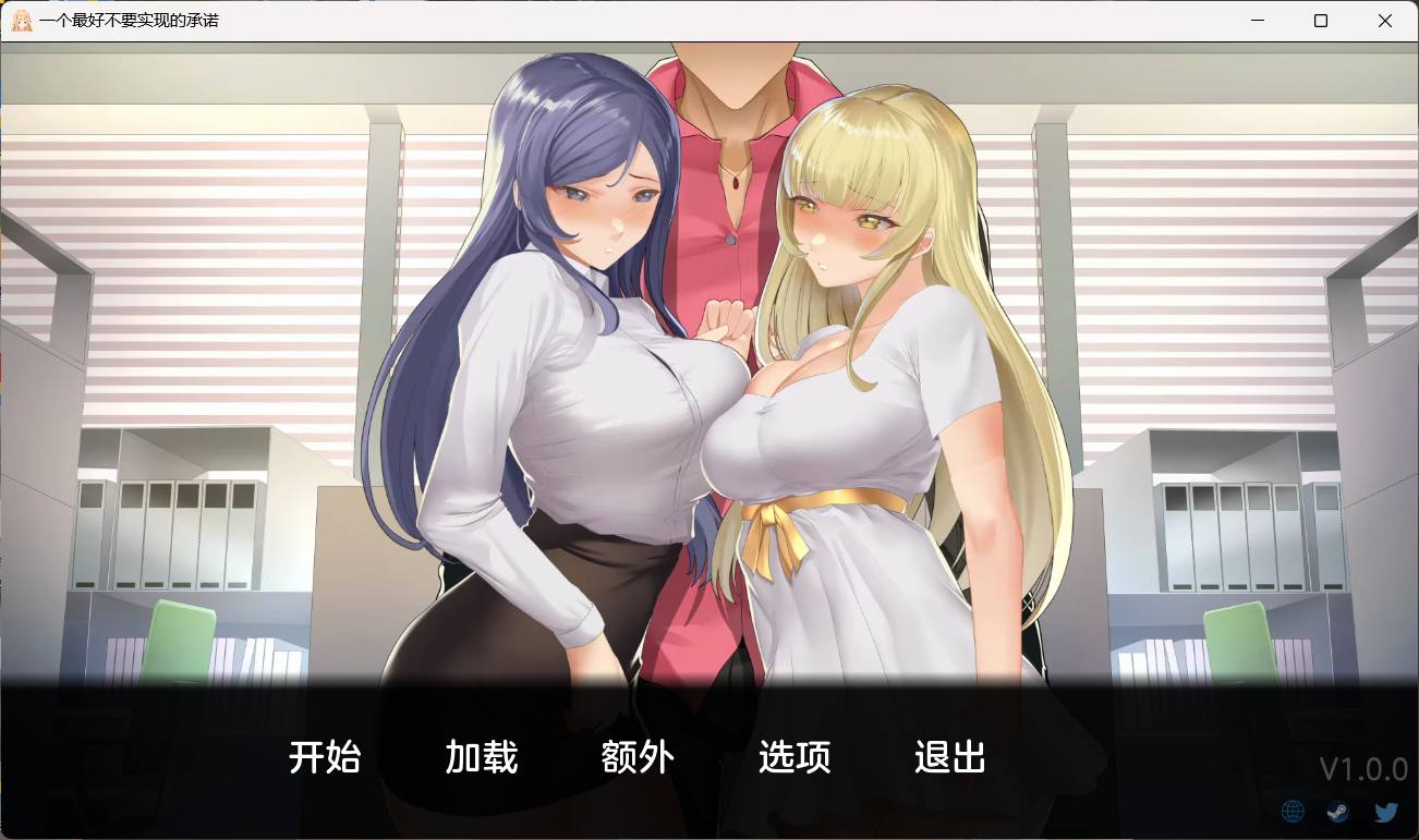 【日系SLG/汉化/NTR】一个最好不要兑现的承诺 V1.0.0【安卓+PC】AI汉化修复版【存档报错修复/2.3G】