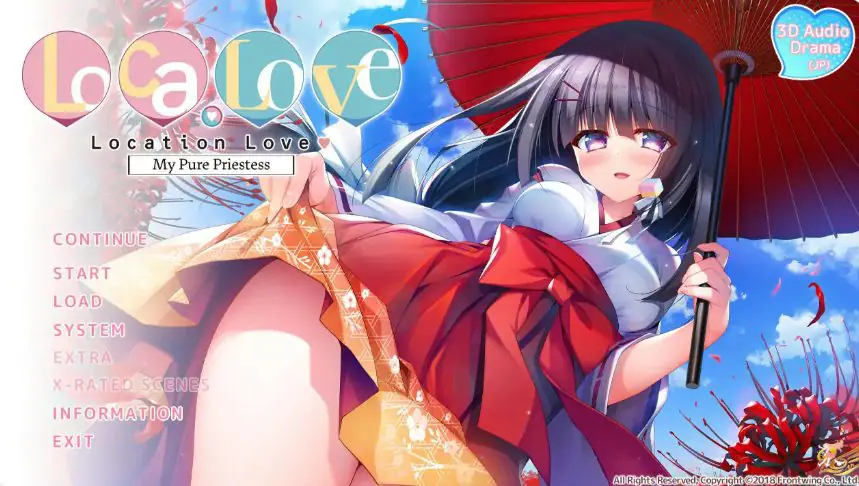【PC/官中/日系/ADV游戏/2.13G】恋爱定位 神社×前辈 (ろけらぶ -Location Love- 神社×先輩) 官方中文步兵版+日系ADV游戏+2.13G