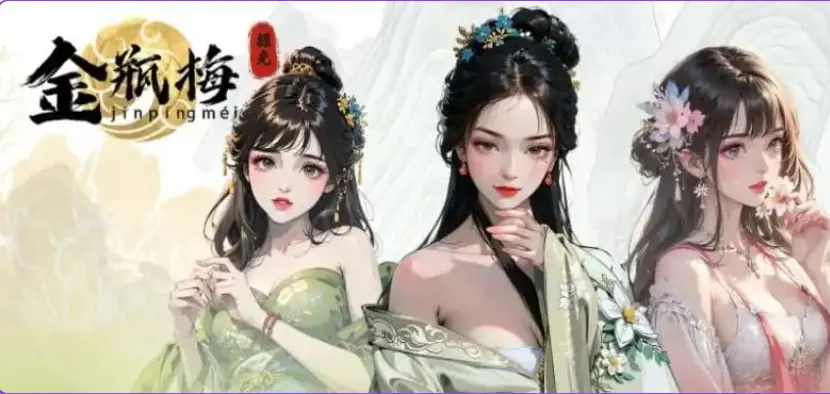 【PC/汉化/国风古风/SLG游戏/357M】金瓶梅 B17135268AI汉化PC+国风古风SLG游戏+357M