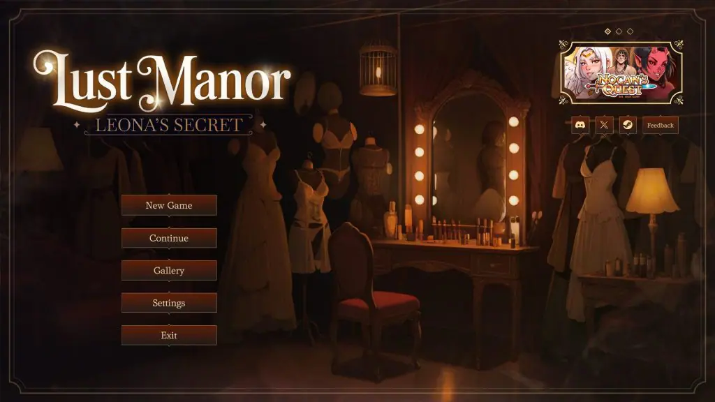【PC/官中/日式/SLG游戏/1.10G】欲望庄园：利奥娜的秘密 （Lust Manor: Leona’s Secret） 官中步兵版+日式SLG游戏+1.10G